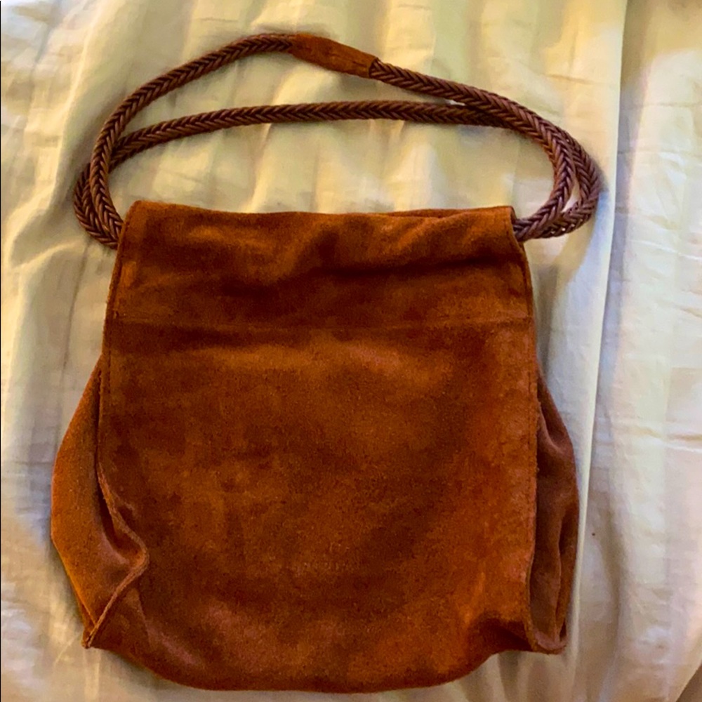 Furla suede handbag. Made in Italy